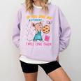 Mouse Teacher If You Give Me A Student I Will Love Them Comfort Colors Sweatshirt Orchid