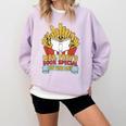Mrs Frey Book Special Reading Elementary Teacher Comfort Colors Sweatshirt Orchid Mrs Frey Book Special Reading Elementary Teacher Comfort Colors Sweatshirt Orchid