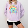 Musical Teacher Teaching Music Is My Jam Rainbow Tie Dye Comfort Colors Sweatshirt Orchid Musical Teacher Teaching Music Is My Jam Rainbow Tie Dye Comfort Colors Sweatshirt Orchid
