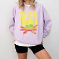 No Taki When Teacher Taki Teacher Pun Humor Comfort Colors Sweatshirt Orchid No Taki When Teacher Taki Teacher Pun Humor Comfort Colors Sweatshirt Orchid
