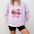 In October We Wear Pink Apple Teacher Daisy Breast Cancer Comfort Colors Sweatshirt Orchid In October We Wear Pink Apple Teacher Daisy Breast Cancer Comfort Colors Sweatshirt Orchid