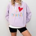 P Is For Preschool Teacher Student Back To School Comfort Colors Sweatshirt Orchid P Is For Preschool Teacher Student Back To School Comfort Colors Sweatshirt Orchid