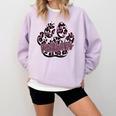 Panthers Paw Print Leopard Maroon Panther Pride Teacher Comfort Colors Sweatshirt Orchid Panthers Paw Print Leopard Maroon Panther Pride Teacher Comfort Colors Sweatshirt Orchid