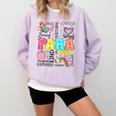 Para Paraprofessional Paraeducator Teacher Back To School Comfort Colors Sweatshirt Orchid Para Paraprofessional Paraeducator Teacher Back To School Comfort Colors Sweatshirt Orchid
