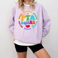 Parents Teacher Association Team Supporter PTA Squad For Men Women Girls Kids Comfort Colors Sweatshirt Orchid Parents Teacher Association Team Supporter PTA Squad For Men Women Girls Kids Comfort Colors Sweatshirt Orchid