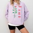 Parts Of a Plant Science For Teachers Kids And Students Comfort Colors Sweatshirt Orchid