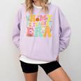 In My Physical Education Era PE Teacher Women Men Comfort Colors Sweatshirt Orchid