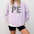 Physical Education PE Teacher Phys Ed Student Grad Comfort Colors Sweatshirt Orchid Physical Education PE Teacher Phys Ed Student Grad Comfort Colors Sweatshirt Orchid