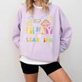 Play Is Learning Design T Designs For Teachers Preschool Comfort Colors Sweatshirt Orchid Play Is Learning Design T Designs For Teachers Preschool Comfort Colors Sweatshirt Orchid