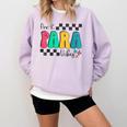 Pre-K Paraprofessional Teacher Back To School Vibes Comfort Colors Sweatshirt Orchid Pre-K Paraprofessional Teacher Back To School Vibes Comfort Colors Sweatshirt Orchid