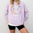 Preschool Teacher Short Pre-K Teacher Comfort Colors Sweatshirt Orchid Preschool Teacher Short Pre-K Teacher Comfort Colors Sweatshirt Orchid