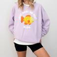 Que Hace Un Pez Nada Spanish Teacher Bilingual Teacher Dual Comfort Colors Sweatshirt Orchid Que Hace Un Pez Nada Spanish Teacher Bilingual Teacher Dual Comfort Colors Sweatshirt Orchid