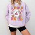 Read More Books Groovy Halloween Teacher Women Comfort Colors Sweatshirt Orchid Read More Books Groovy Halloween Teacher Women Comfort Colors Sweatshirt Orchid