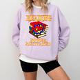 Reading Super Power Activated Superhero Teacher Or Student Men Women Girls Kids Comfort Colors Sweatshirt Orchid