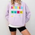 Retired Science Teacher Periodic Table Teacher Life Comfort Colors Sweatshirt Orchid Retired Science Teacher Periodic Table Teacher Life Comfort Colors Sweatshirt Orchid