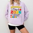 Retirement Class Of 2026 Countdown In Progress Teacher Comfort Colors Sweatshirt Orchid