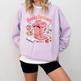 Retro Howdy Partners Cowgirl Cowboy Teacher Back To School Comfort Colors Sweatshirt Orchid Retro Howdy Partners Cowgirl Cowboy Teacher Back To School Comfort Colors Sweatshirt Orchid