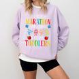I Run Marathon Just Kidding I Chase Toddlers Teacher Comfort Colors Sweatshirt Orchid I Run Marathon Just Kidding I Chase Toddlers Teacher Comfort Colors Sweatshirt Orchid