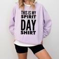 School Teacher Spirit Day Costume For Men Women Comfort Colors Sweatshirt Orchid
