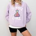 Science Girl Chemistry Biology Student Teacher Comfort Colors Sweatshirt Orchid Science Girl Chemistry Biology Student Teacher Comfort Colors Sweatshirt Orchid