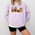 Science Teacher Horror Fall Coffee Halloween Pumpkin Autumn Comfort Colors Sweatshirt Orchid Science Teacher Horror Fall Coffee Halloween Pumpkin Autumn Comfort Colors Sweatshirt Orchid
