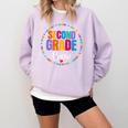 Second Grade Crew 2nd Back To School Teacher Team Squad Comfort Colors Sweatshirt Orchid Second Grade Crew 2nd Back To School Teacher Team Squad Comfort Colors Sweatshirt Orchid