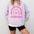 Ser Bilingue Es Un Superpoder Spanish Teacher Esl Teacher Comfort Colors Sweatshirt Orchid