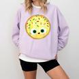 The Smart Cookie Good Egg Teacher Halloween Costume Food Comfort Colors Sweatshirt Orchid The Smart Cookie Good Egg Teacher Halloween Costume Food Comfort Colors Sweatshirt Orchid