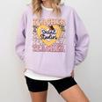 Social Studies Teacher Pencil Heart Leopard Back To School Comfort Colors Sweatshirt Orchid Social Studies Teacher Pencil Heart Leopard Back To School Comfort Colors Sweatshirt Orchid