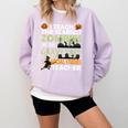 Social Studies Teacher Teach Scariest Zombies On Graveyard For Men Women Comfort Colors Sweatshirt Orchid Social Studies Teacher Teach Scariest Zombies On Graveyard For Men Women Comfort Colors Sweatshirt Orchid
