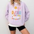 Special Education ASL Teacher Superpower DHH Teacher Comfort Colors Sweatshirt Orchid Special Education ASL Teacher Superpower DHH Teacher Comfort Colors Sweatshirt Orchid