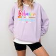 Special Education SPED Teacher For Men Women Girls Kids Comfort Colors Sweatshirt Orchid Special Education SPED Teacher For Men Women Girls Kids Comfort Colors Sweatshirt Orchid