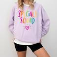 Specials Squad Art Music PE Tech Gym Teacher Team Comfort Colors Sweatshirt Orchid Specials Squad Art Music PE Tech Gym Teacher Team Comfort Colors Sweatshirt Orchid