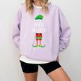 SPED Squad Elf Teacher Matching Christmas Party Pajama Comfort Colors Sweatshirt Orchid SPED Squad Elf Teacher Matching Christmas Party Pajama Comfort Colors Sweatshirt Orchid
