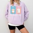 SPED Teacher Special Education First Coffee Then Data Comfort Colors Sweatshirt Orchid SPED Teacher Special Education First Coffee Then Data Comfort Colors Sweatshirt Orchid