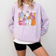 Spooky Teacher Club Halloween Comfort Colors Sweatshirt Orchid Spooky Teacher Club Halloween Comfort Colors Sweatshirt Orchid