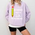 Stand With LA Teachers Tshirt United Los Angeles T Shirt Men Women Kids Comfort Colors Sweatshirt Orchid Stand With LA Teachers Tshirt United Los Angeles T Shirt Men Women Kids Comfort Colors Sweatshirt Orchid