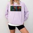 Stream Technology Robotics Shirt For Teachers And Students Premium Tri-Blend Comfort Colors Sweatshirt Orchid Stream Technology Robotics Shirt For Teachers And Students Premium Tri-Blend Comfort Colors Sweatshirt Orchid