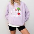 My Students Stole My Heart School Teacher Christmas Men Women Kids Comfort Colors Sweatshirt Orchid