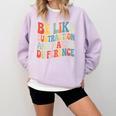 Be Like Subtraction And Make A Difference Math Teacher Women Comfort Colors Sweatshirt Orchid Be Like Subtraction And Make A Difference Math Teacher Women Comfort Colors Sweatshirt Orchid