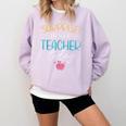 Surprise I'm Your Teacher Today Women Substitute Teacher Comfort Colors Sweatshirt Orchid Surprise I'm Your Teacher Today Women Substitute Teacher Comfort Colors Sweatshirt Orchid