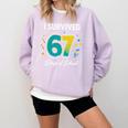 I Survived 67 Days Of School Teachers Students Meme Comfort Colors Sweatshirt Orchid I Survived 67 Days Of School Teachers Students Meme Comfort Colors Sweatshirt Orchid