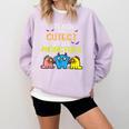 I Teach Cutest Little Monsters Halloween Teacher Men Women Comfort Colors Sweatshirt Orchid I Teach Cutest Little Monsters Halloween Teacher Men Women Comfort Colors Sweatshirt Orchid