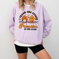 I Teach The Cutest Pumpkins In The Patch Halloween Teacher For Men Women Kids Comfort Colors Sweatshirt Orchid I Teach The Cutest Pumpkins In The Patch Halloween Teacher For Men Women Kids Comfort Colors Sweatshirt Orchid