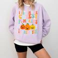 I Teach The Cutest Pumpkins In The Patch Teacher Comfort Colors Sweatshirt Orchid I Teach The Cutest Pumpkins In The Patch Teacher Comfort Colors Sweatshirt Orchid