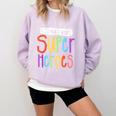 I Teach Future Superheroes Teacher Teaching Comfort Colors Sweatshirt Orchid I Teach Future Superheroes Teacher Teaching Comfort Colors Sweatshirt Orchid
