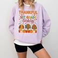 Teach Thanksgiving Teacher Thankful For My 1st Grade Turkeys Comfort Colors Sweatshirt Orchid Teach Thanksgiving Teacher Thankful For My 1st Grade Turkeys Comfort Colors Sweatshirt Orchid