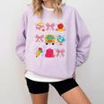 Teacher Christian God Says I Am Faith Religious Bible Verse Comfort Colors Sweatshirt Orchid Teacher Christian God Says I Am Faith Religious Bible Verse Comfort Colors Sweatshirt Orchid