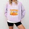 Teacher Halloween Pre-K Teacher Kindergarten Cutest Pumpkins Comfort Colors Sweatshirt Orchid Teacher Halloween Pre-K Teacher Kindergarten Cutest Pumpkins Comfort Colors Sweatshirt Orchid