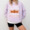 Teacher Halloween I Teach The Cutest Pumpkins In The Patch Comfort Colors Sweatshirt Orchid Teacher Halloween I Teach The Cutest Pumpkins In The Patch Comfort Colors Sweatshirt Orchid